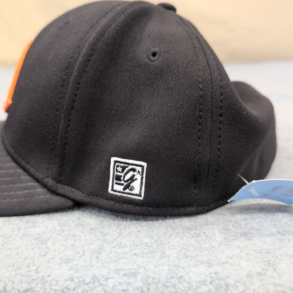 Alexandria High School Alabama The Game Black Orange Letter Baseball Cap Mens XL - Picture 2 of 4